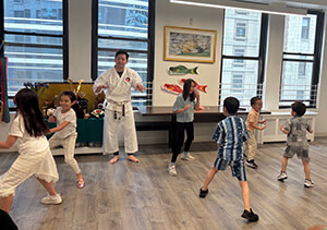 子供の日カラテ by 五嶋龍（日米武道館）