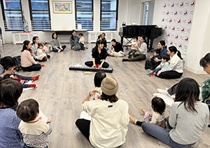 NYすくすく会お茶会親子遊び